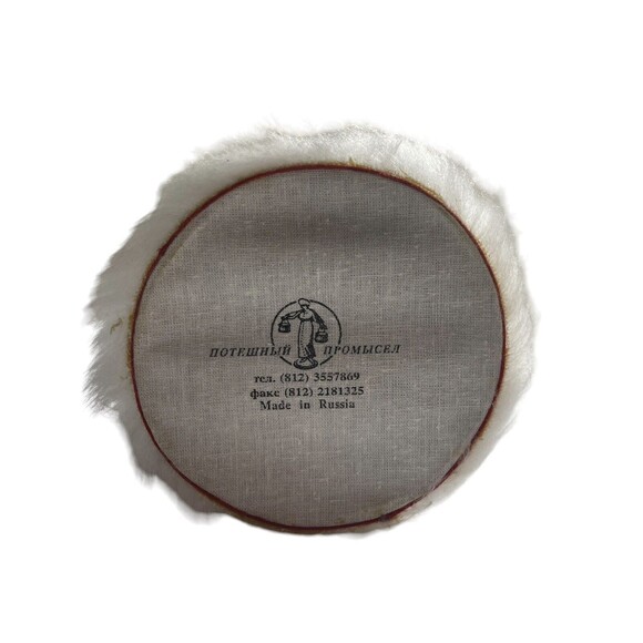 Vintage Russian Traditional Christmas Santa Wood Face Doll Handmade Painted 10” - Picture 6 of 12